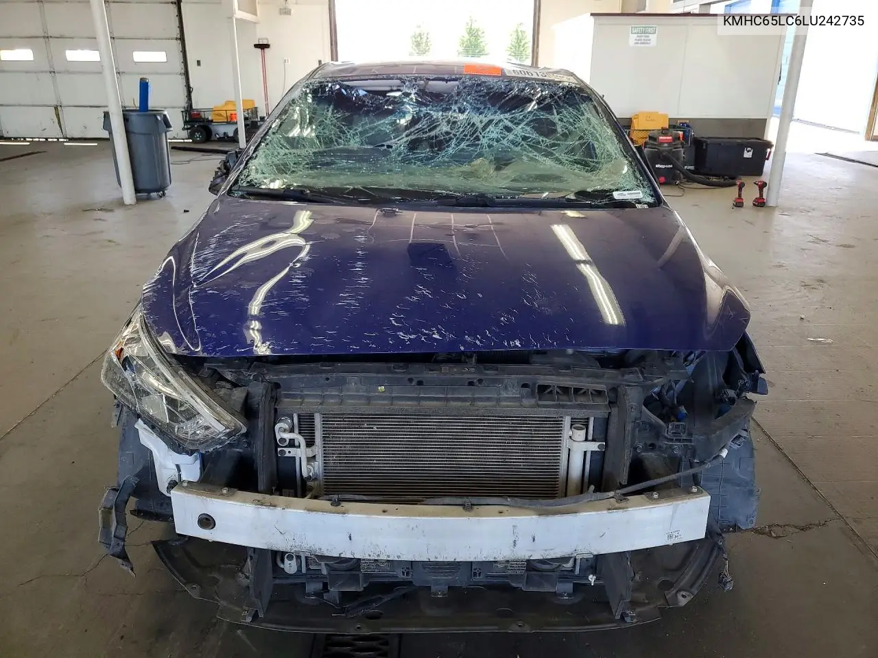 2020 Hyundai Ioniq Blue VIN: KMHC65LC6LU242735 Lot: 60613526