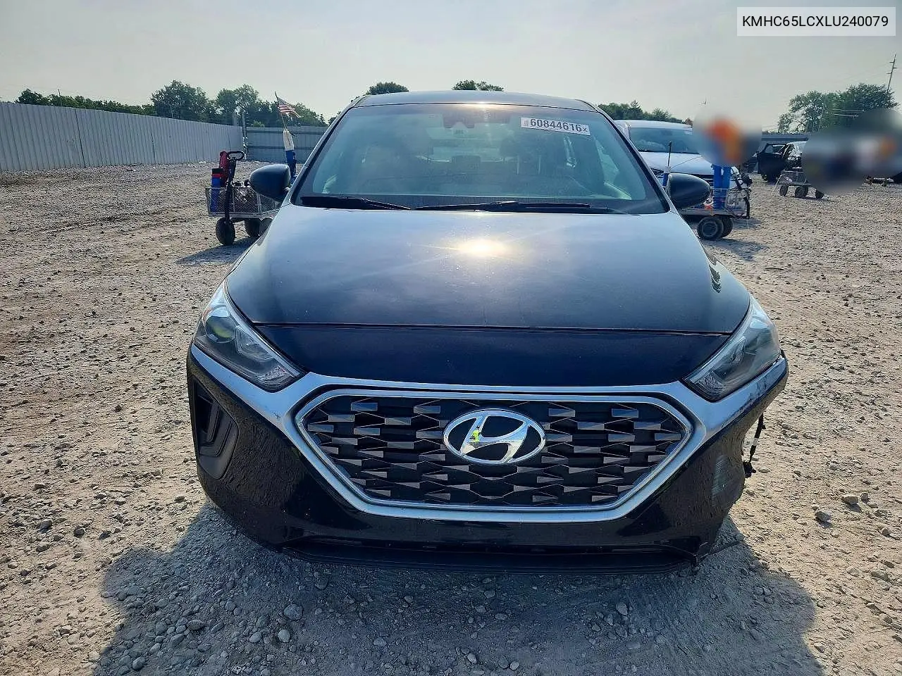 2020 Hyundai Ioniq Blue VIN: KMHC65LCXLU240079 Lot: 60844616