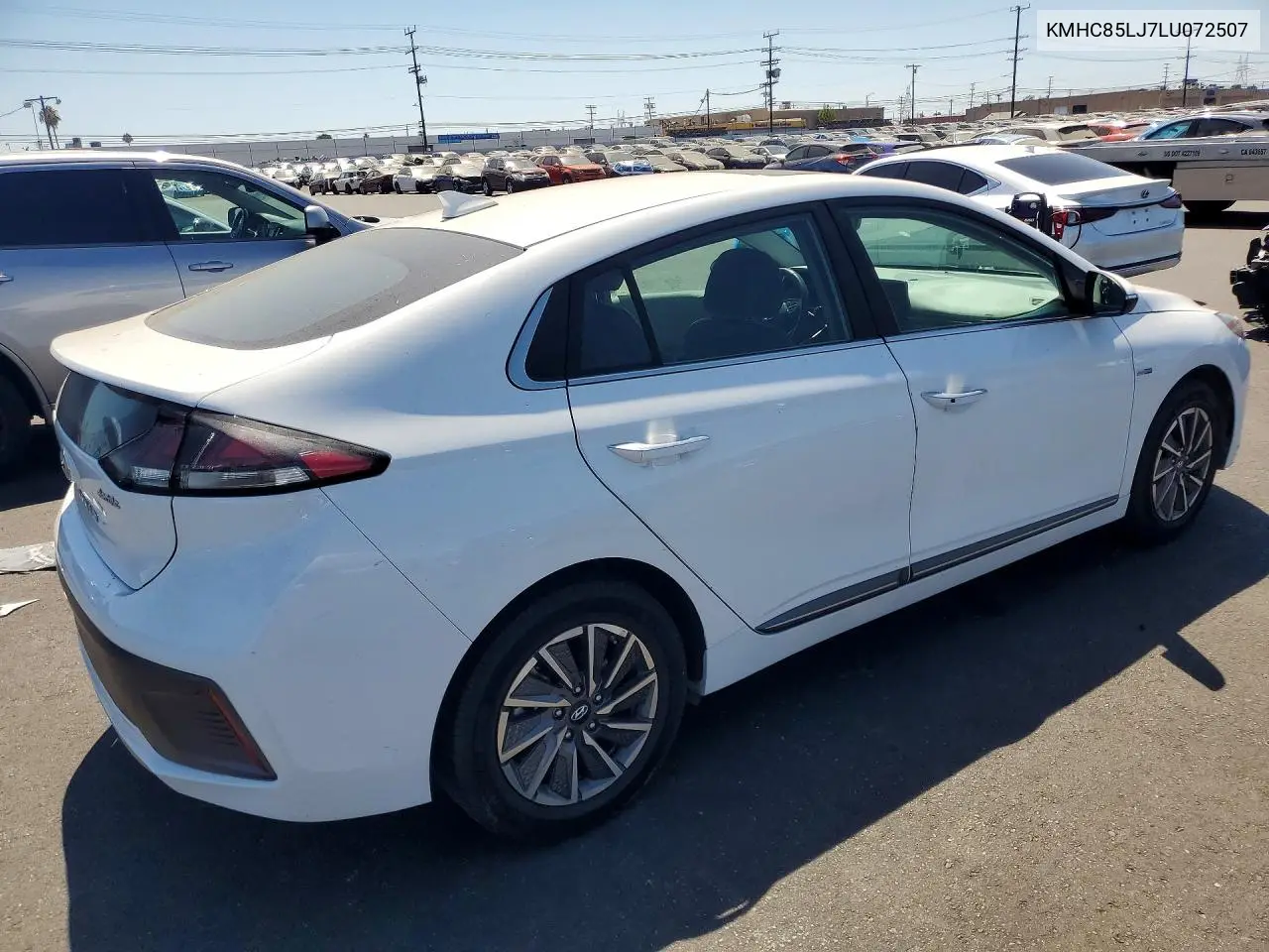 2020 Hyundai Ioniq Limited VIN: KMHC85LJ7LU072507 Lot: 60881496