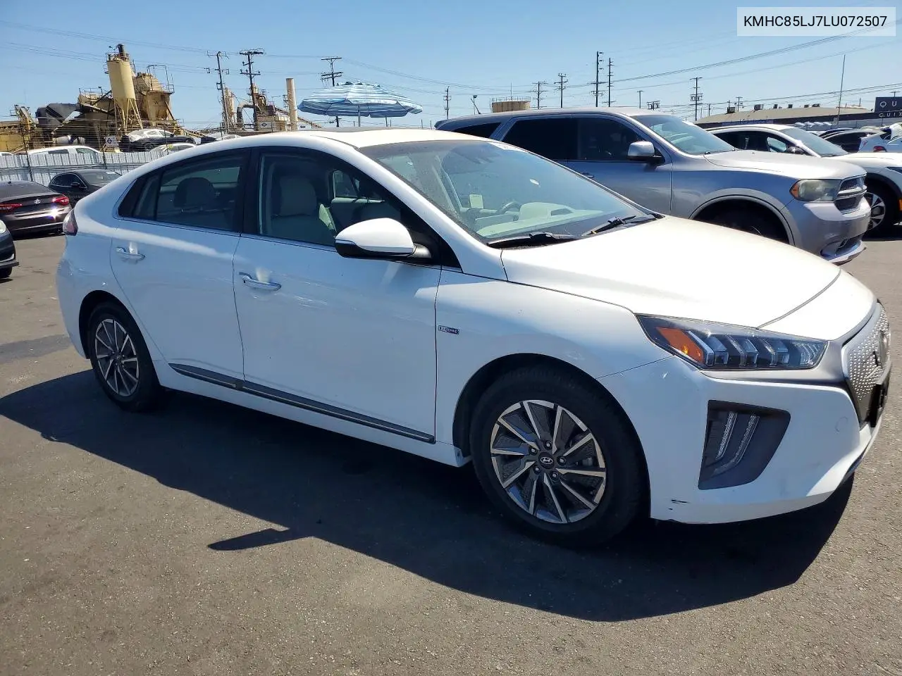 2020 Hyundai Ioniq Limited VIN: KMHC85LJ7LU072507 Lot: 60881496