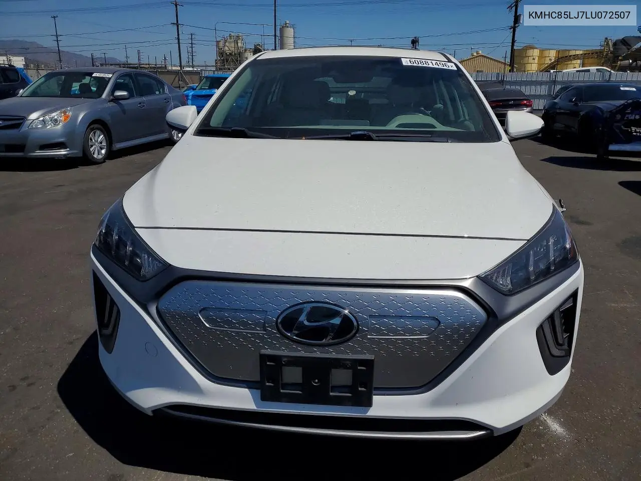 2020 Hyundai Ioniq Limited VIN: KMHC85LJ7LU072507 Lot: 60881496