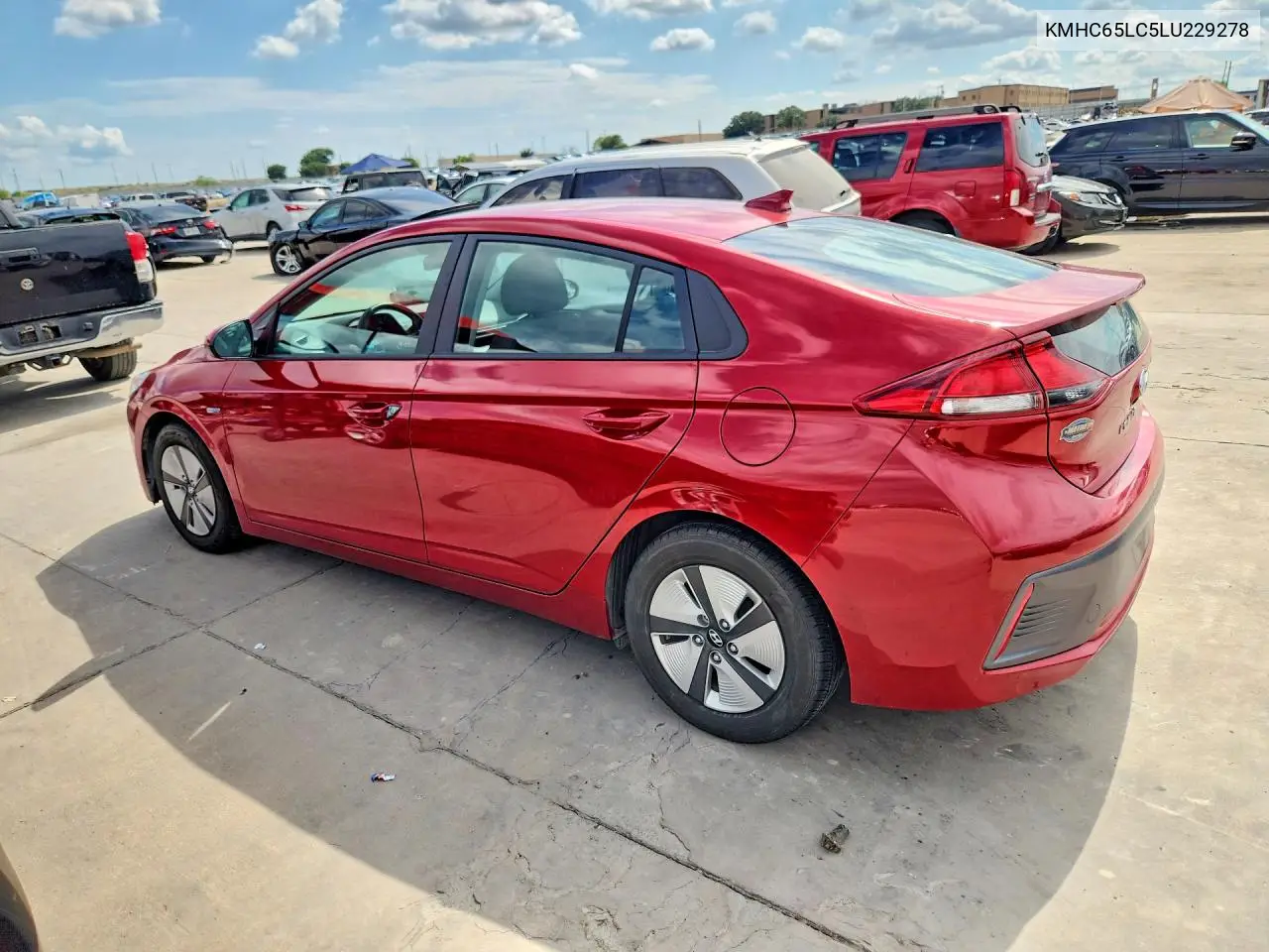 2020 Hyundai Ioniq Blue VIN: KMHC65LC5LU229278 Lot: 60917556