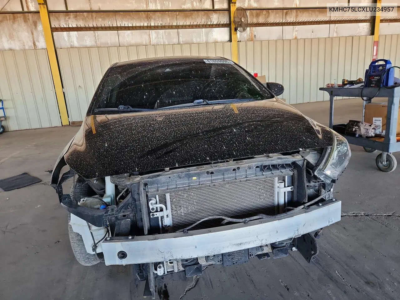 2020 Hyundai Ioniq Se VIN: KMHC75LCXLU234957 Lot: 61809096