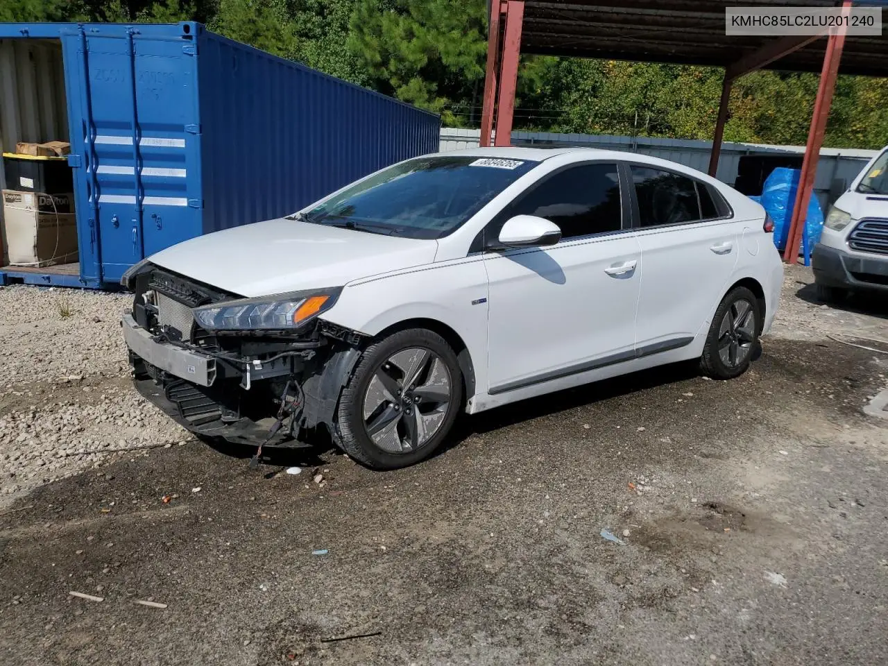 KMHC85LC2LU201240 2020 Hyundai Ioniq Sel