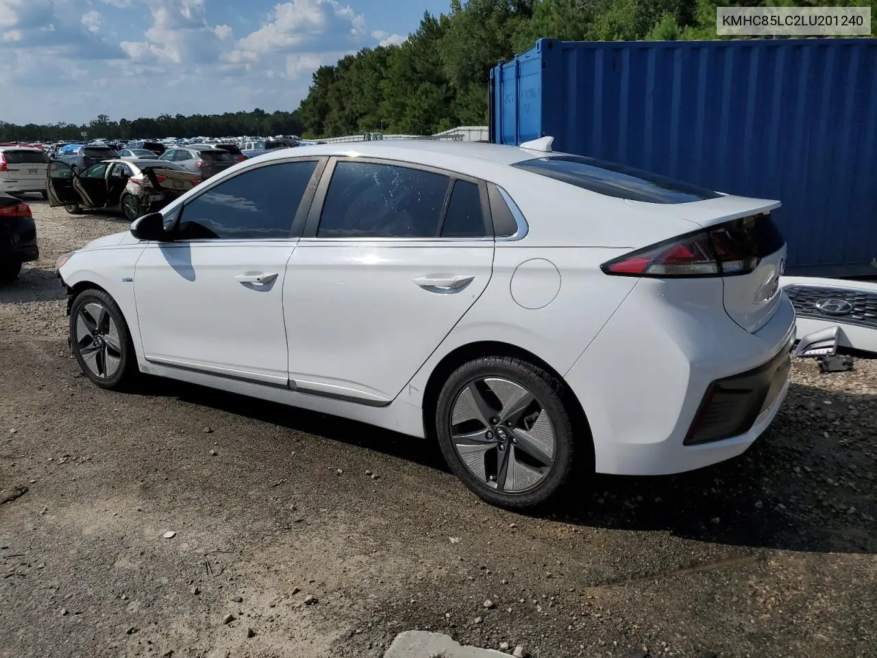 KMHC85LC2LU201240 2020 Hyundai Ioniq Sel