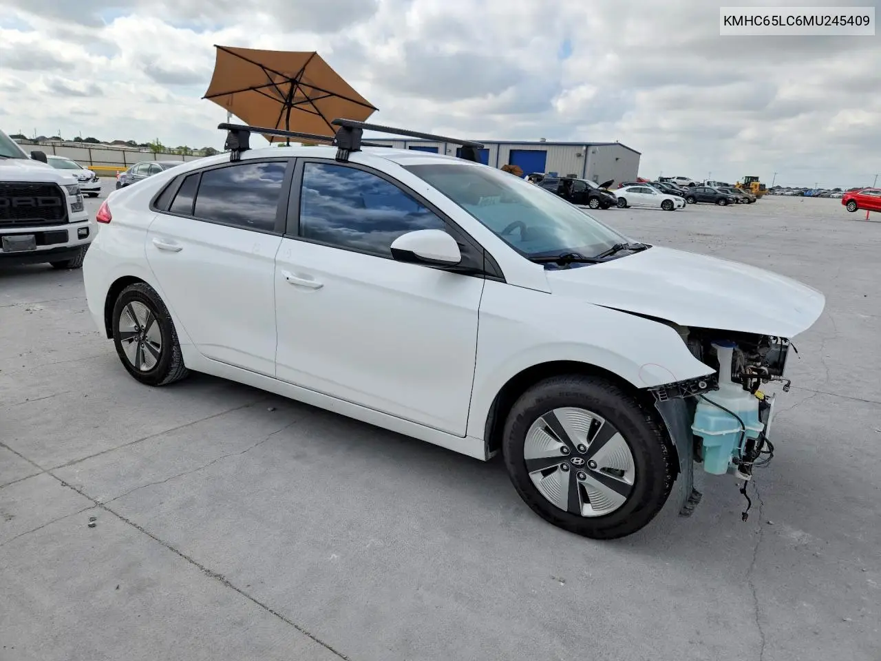 2021 Hyundai Ioniq Blue VIN: KMHC65LC6MU245409 Lot: 52416146