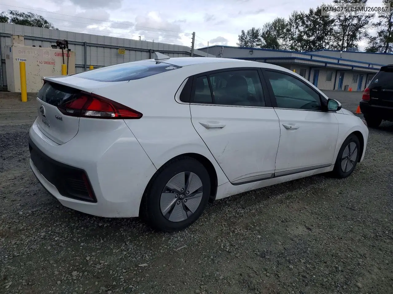 2021 Hyundai Ioniq Se VIN: KMHC75LC5MU260867 Lot: 54821496