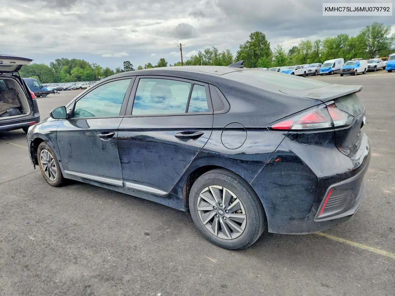2021 Hyundai Ioniq Se VIN: KMHC75LJ6MU079792 Lot: 56515676