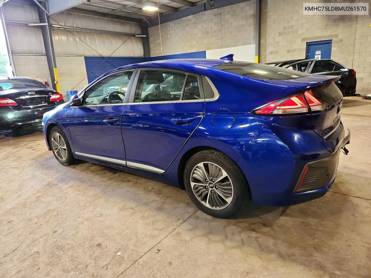 2021 Hyundai Ioniq Sel VIN: KMHC75LD8MU261570 Lot: 56771656