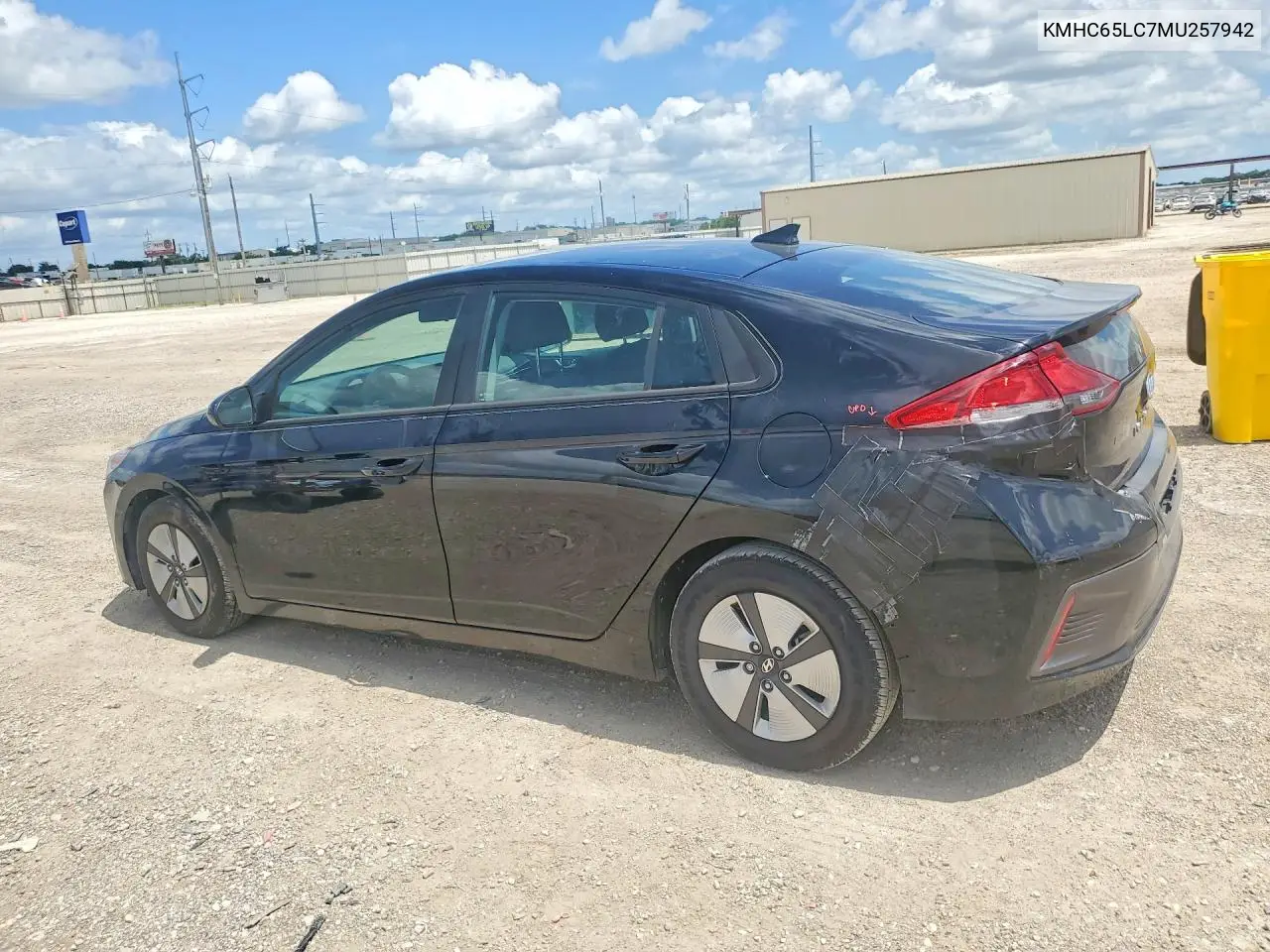 2021 Hyundai Ioniq Blue VIN: KMHC65LC7MU257942 Lot: 56825286