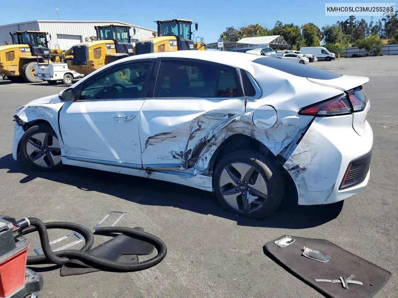 2021 Hyundai Ioniq Limited VIN: KMHC05LC3MU255283 Lot: 61266756