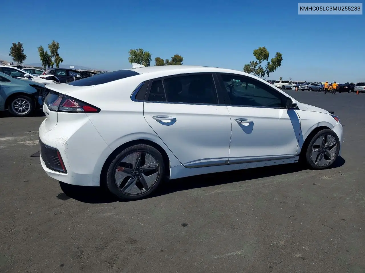 2021 Hyundai Ioniq Limited VIN: KMHC05LC3MU255283 Lot: 61266756