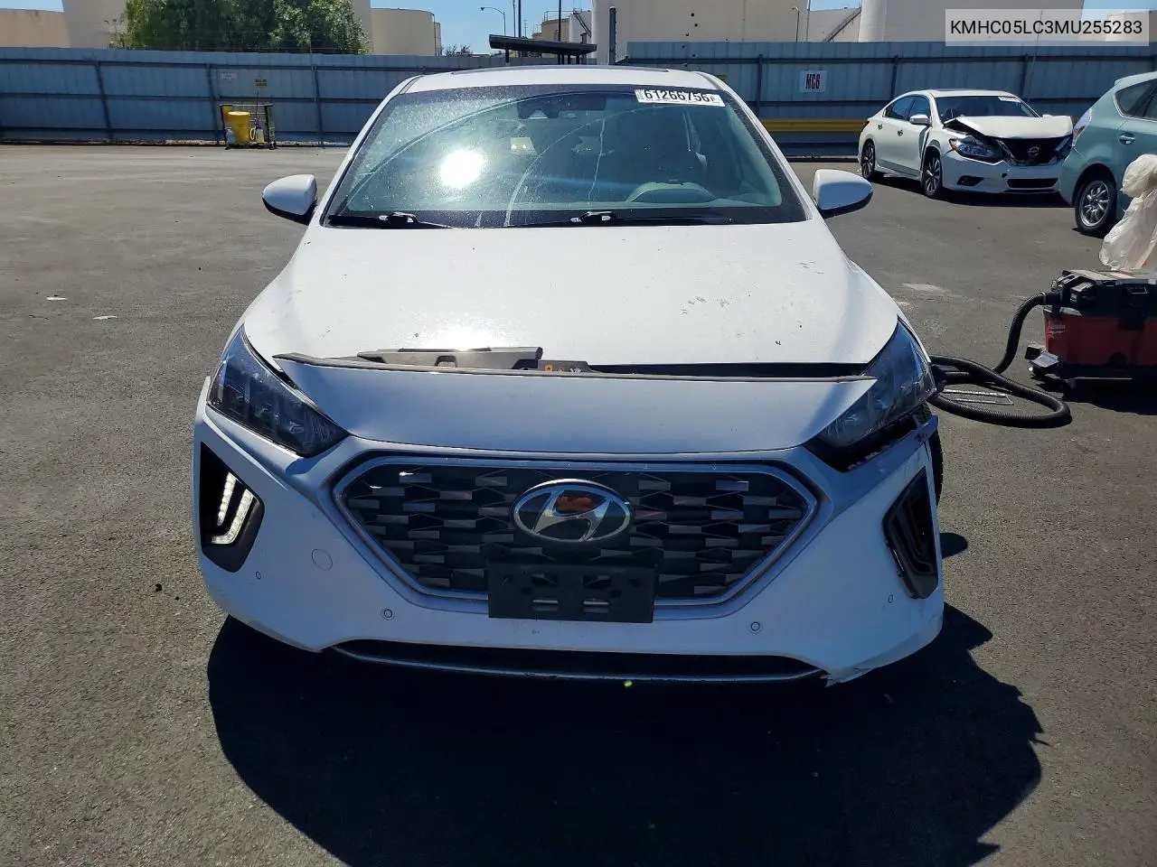 2021 Hyundai Ioniq Limited VIN: KMHC05LC3MU255283 Lot: 61266756