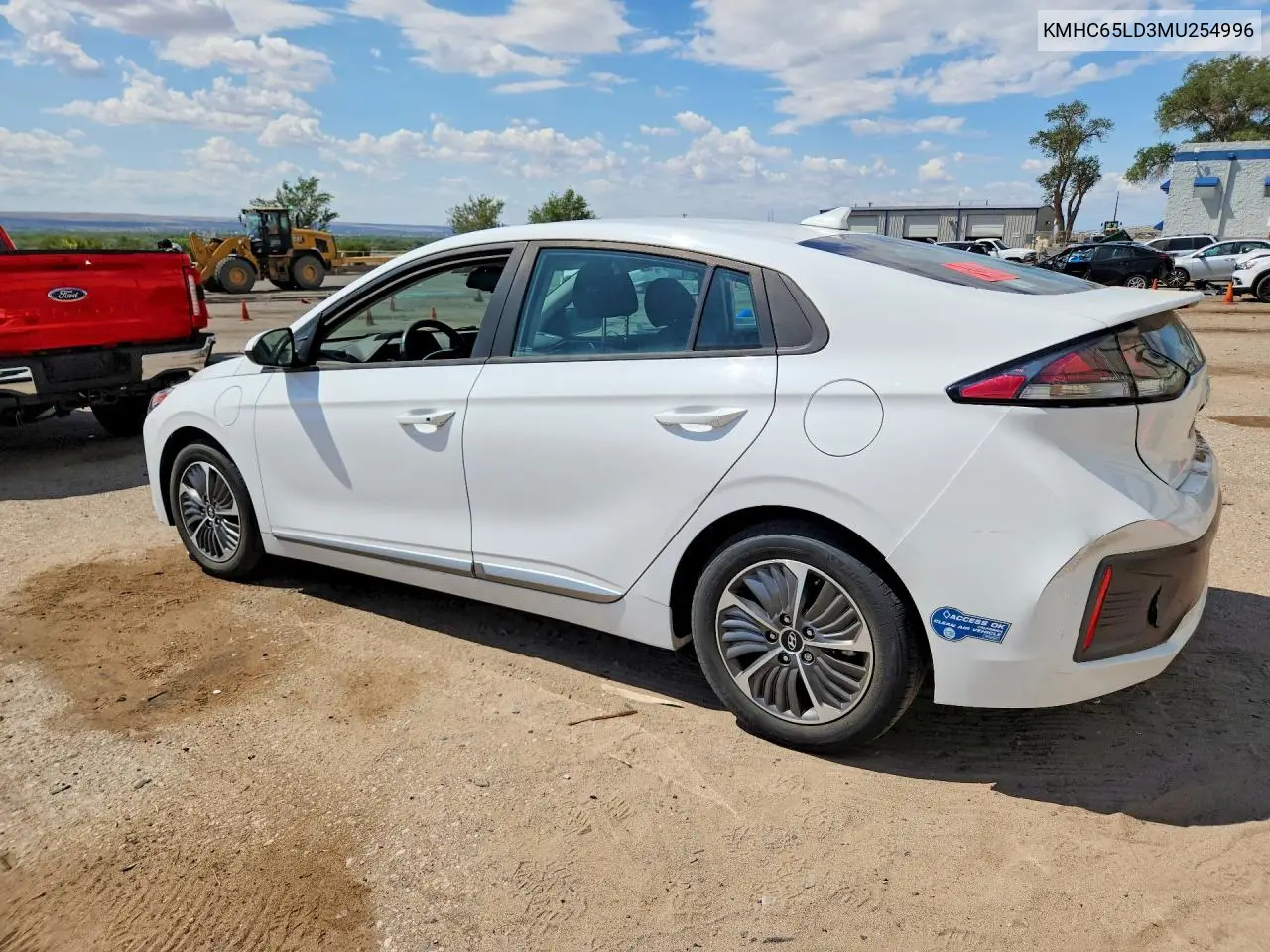 2021 Hyundai Ioniq Se VIN: KMHC65LD3MU254996 Lot: 61577726