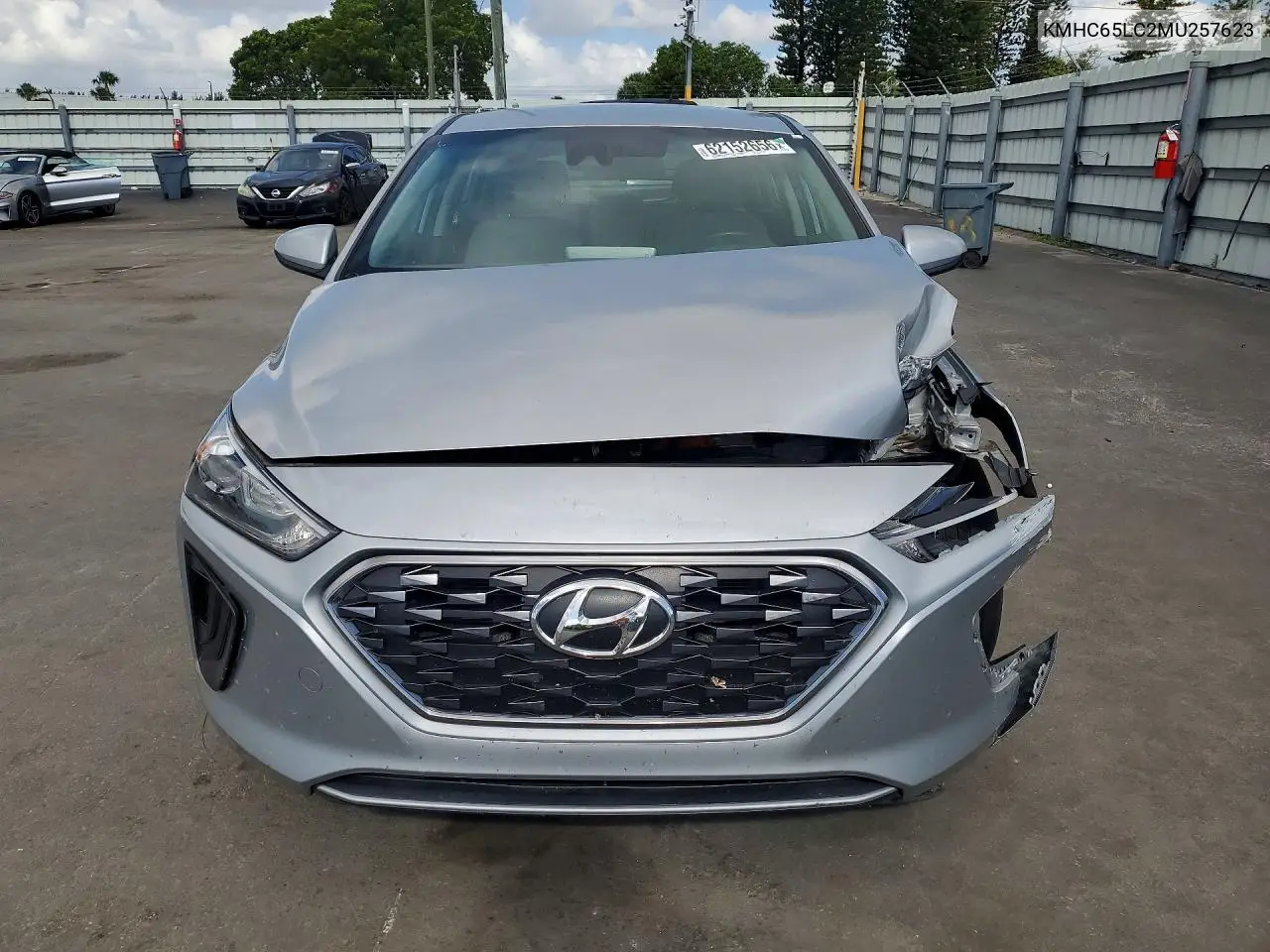 2021 Hyundai Ioniq Blue VIN: KMHC65LC2MU257623 Lot: 62152656