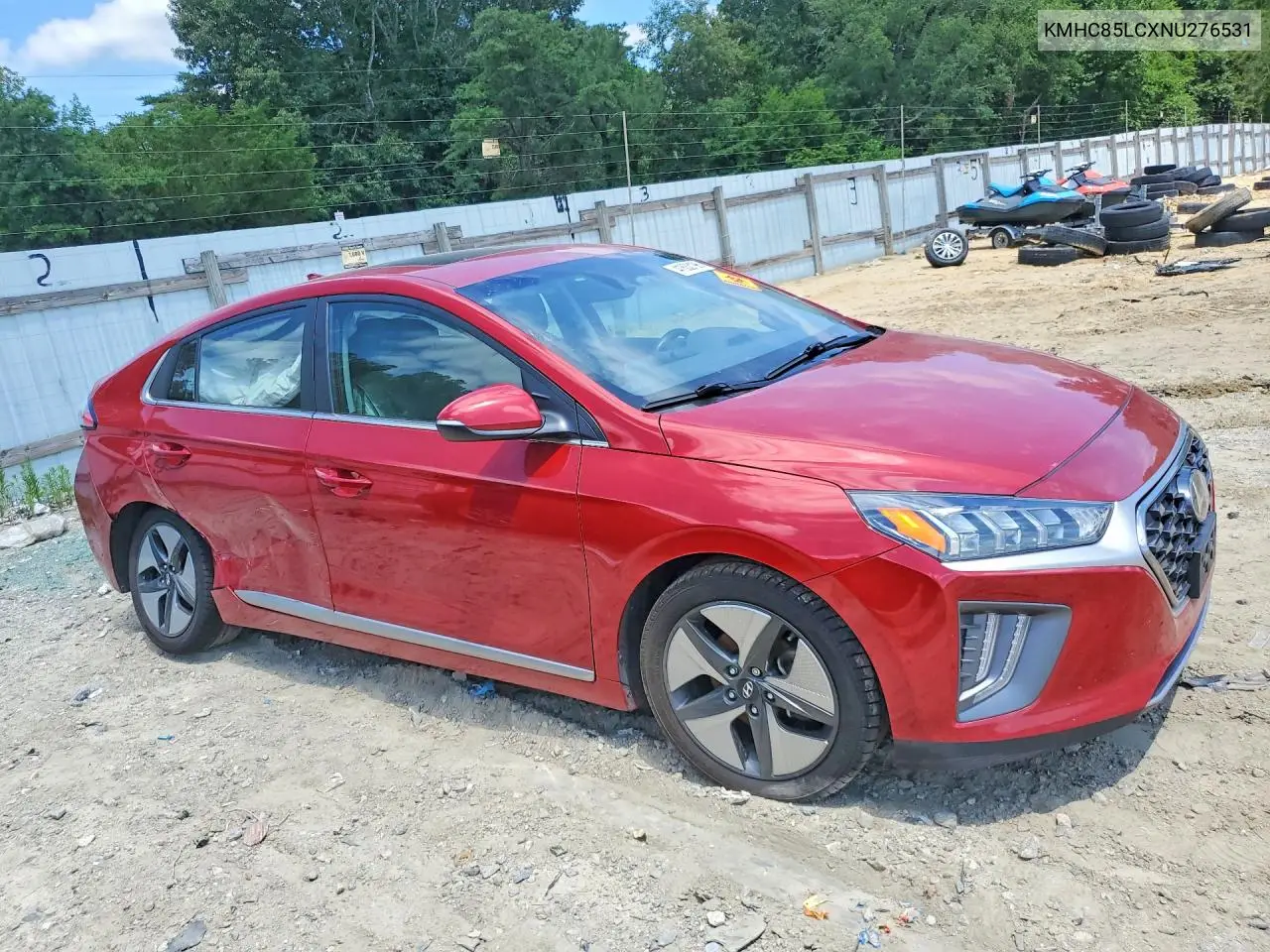 2022 Hyundai Ioniq Sel VIN: KMHC85LCXNU276531 Lot: 41633196