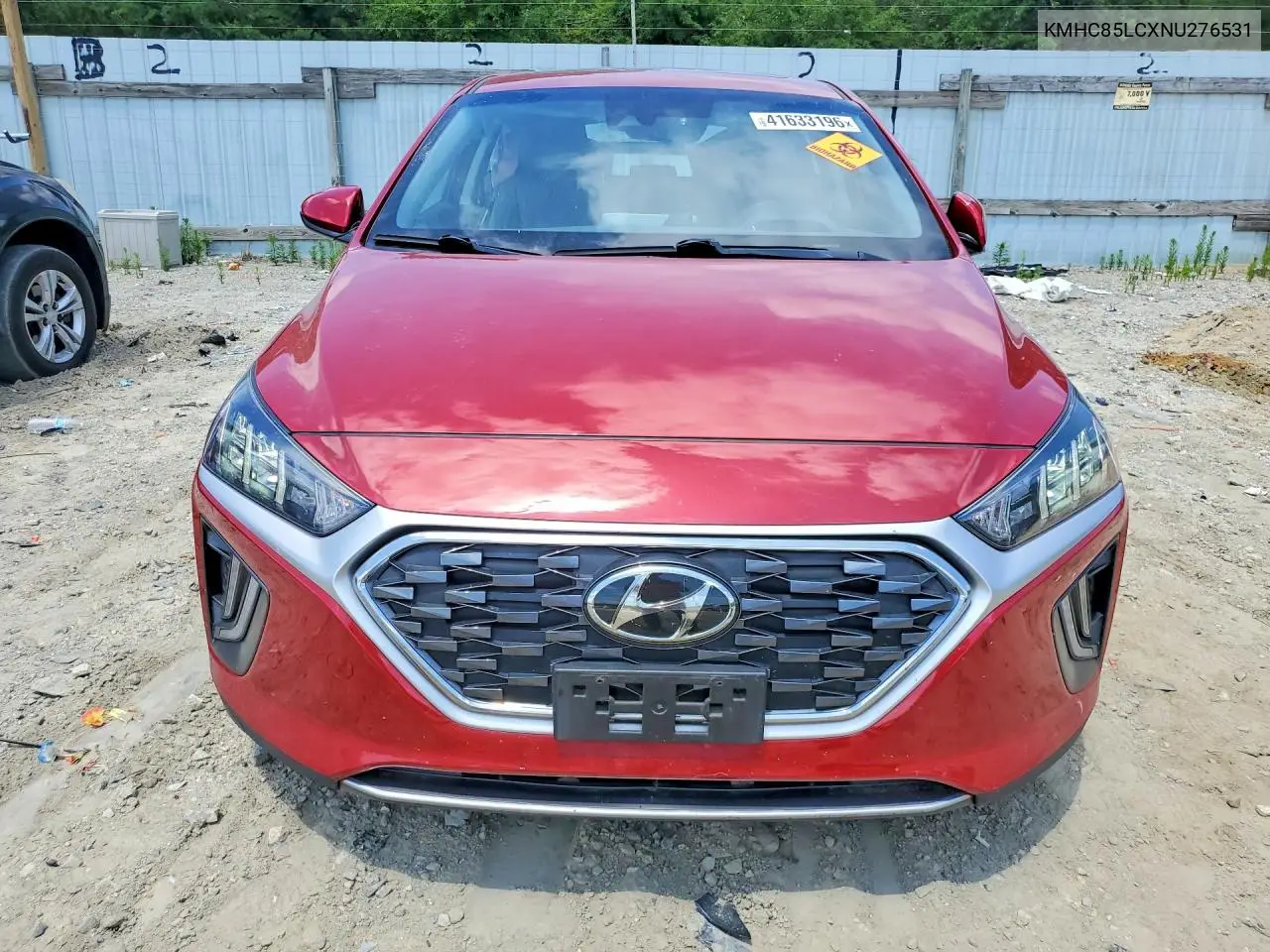 2022 Hyundai Ioniq Sel VIN: KMHC85LCXNU276531 Lot: 41633196