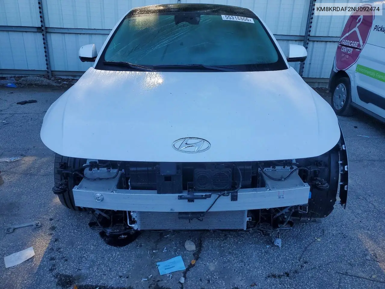 2022 Hyundai Ioniq 5 Limited VIN: KM8KRDAF2NU092474 Lot: 55318866