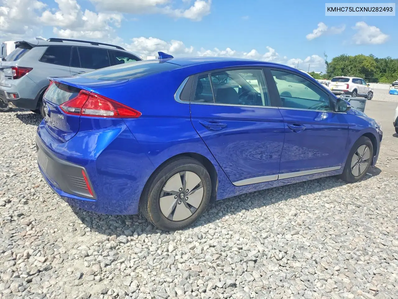 2022 Hyundai Ioniq Se VIN: KMHC75LCXNU282493 Lot: 56477466