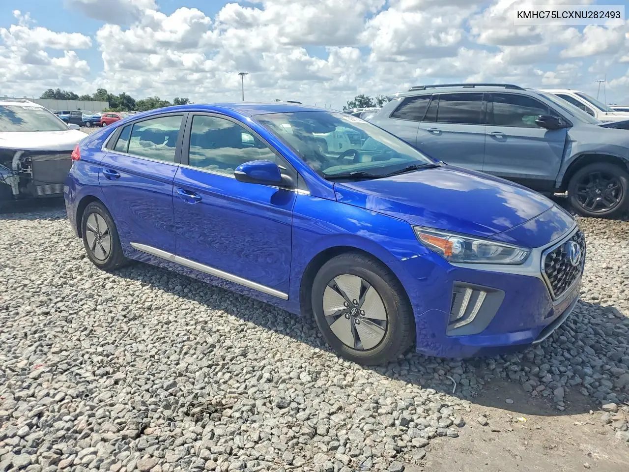 2022 Hyundai Ioniq Se VIN: KMHC75LCXNU282493 Lot: 56477466
