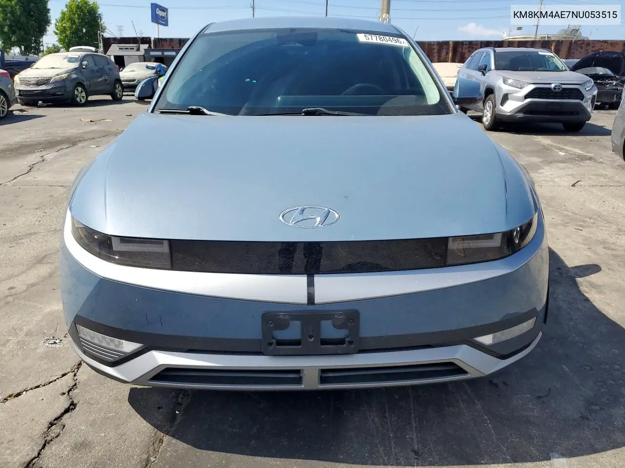 2022 Hyundai Ioniq 5 Se VIN: KM8KM4AE7NU053515 Lot: 57780496