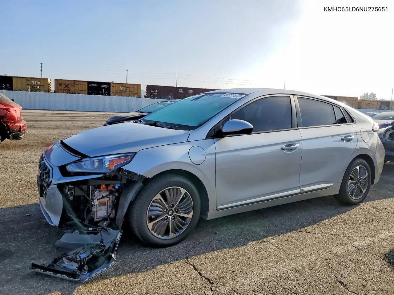 2022 Hyundai Ioniq Se VIN: KMHC65LD6NU275651 Lot: 58151036