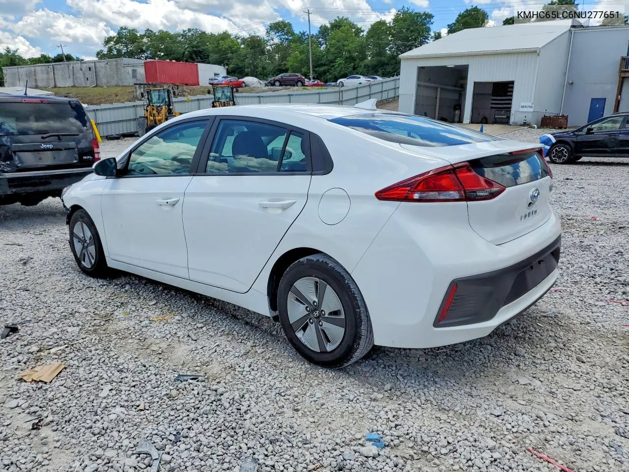 2022 Hyundai Ioniq Blue VIN: KMHC65LC6NU277651 Lot: 58188226