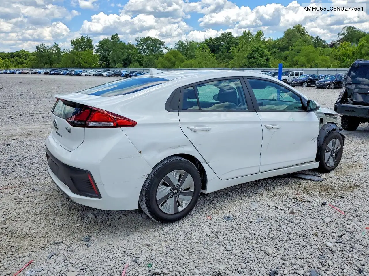 2022 Hyundai Ioniq Blue VIN: KMHC65LC6NU277651 Lot: 58188226
