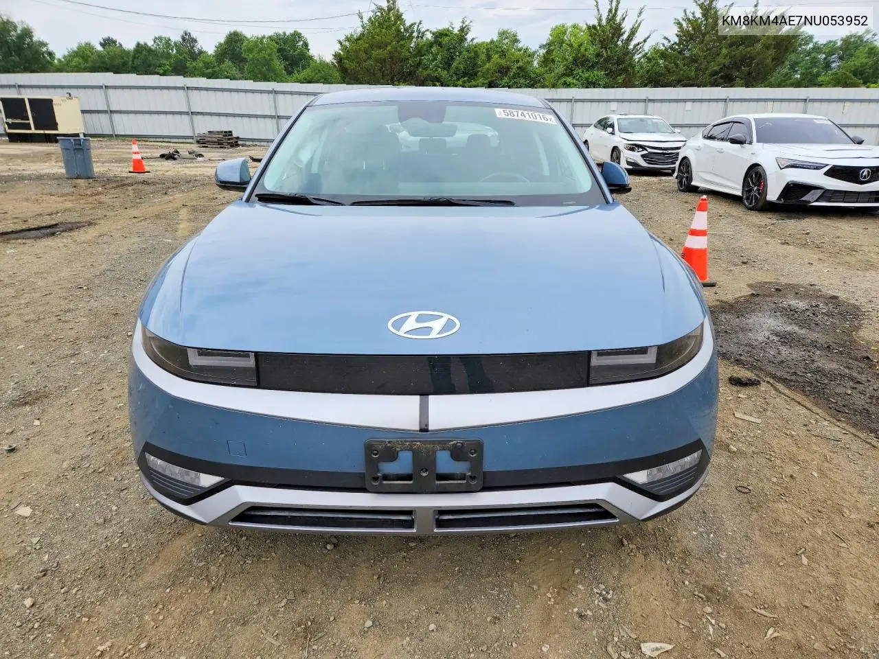 2022 Hyundai Ioniq 5 Se VIN: KM8KM4AE7NU053952 Lot: 58741016