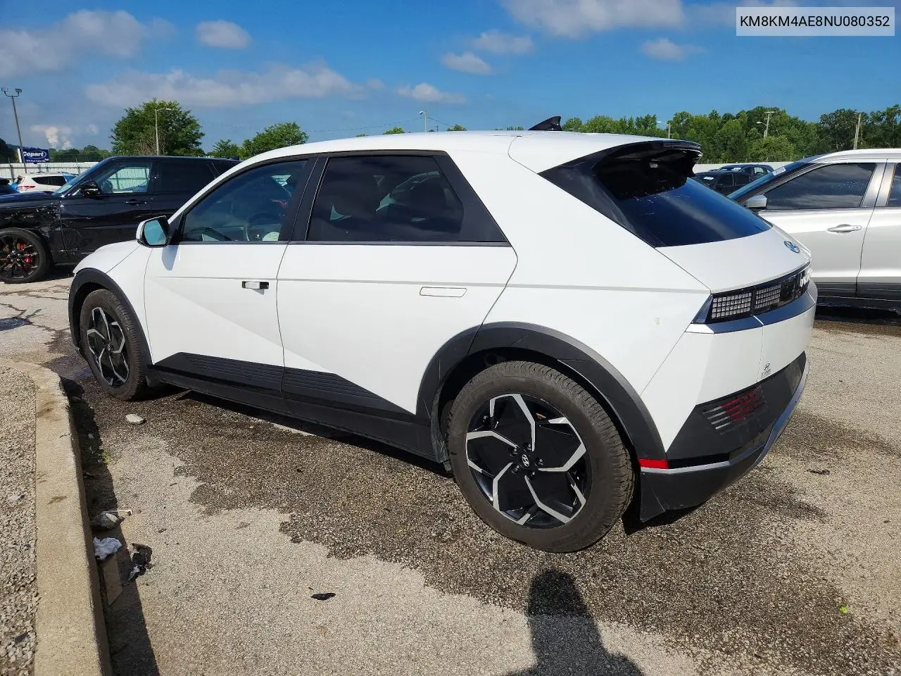 2022 Hyundai Ioniq 5 Se VIN: KM8KM4AE8NU080352 Lot: 60230246
