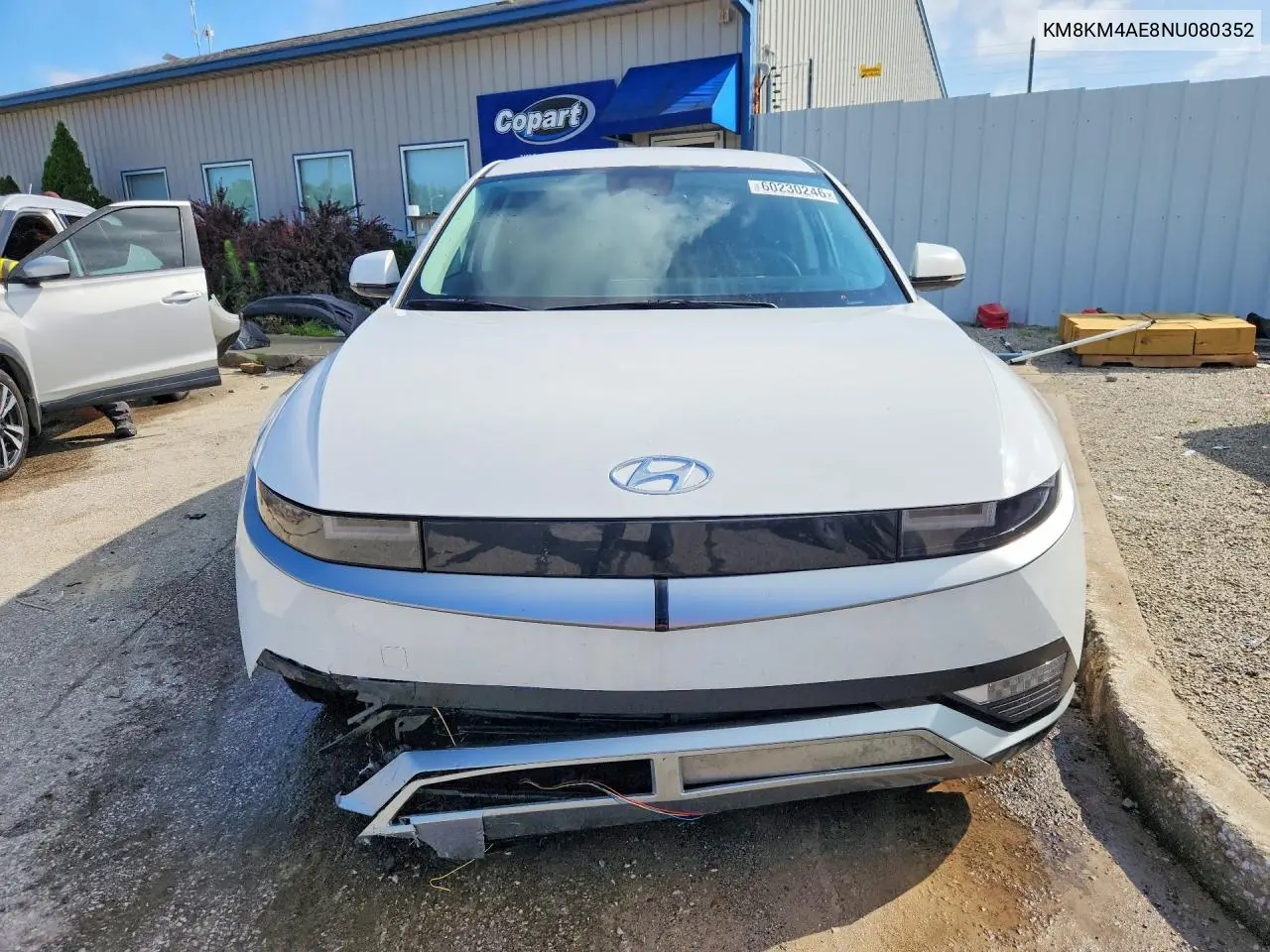2022 Hyundai Ioniq 5 Se VIN: KM8KM4AE8NU080352 Lot: 60230246