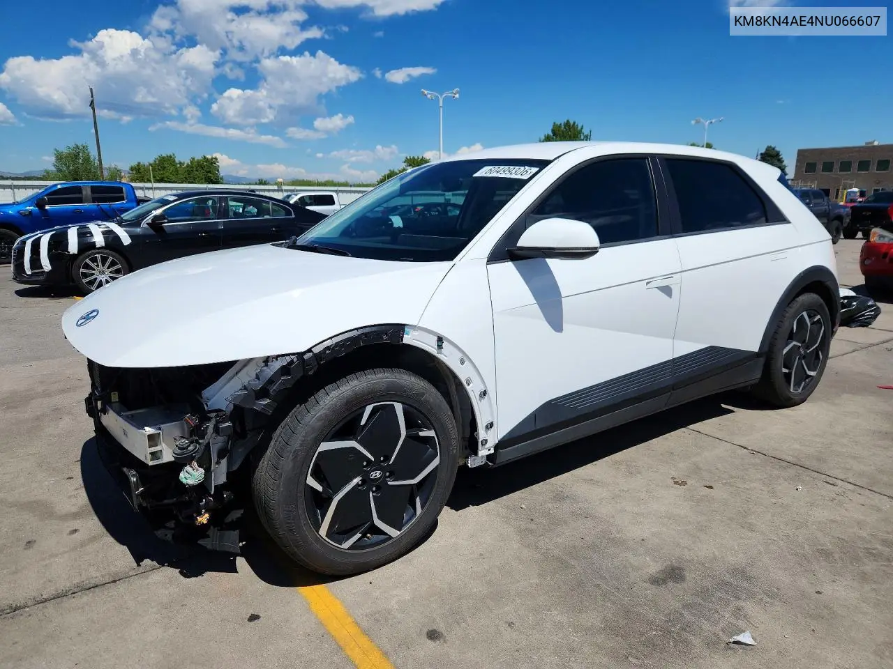 2022 Hyundai Ioniq 5 Sel VIN: KM8KN4AE4NU066607 Lot: 60499306
