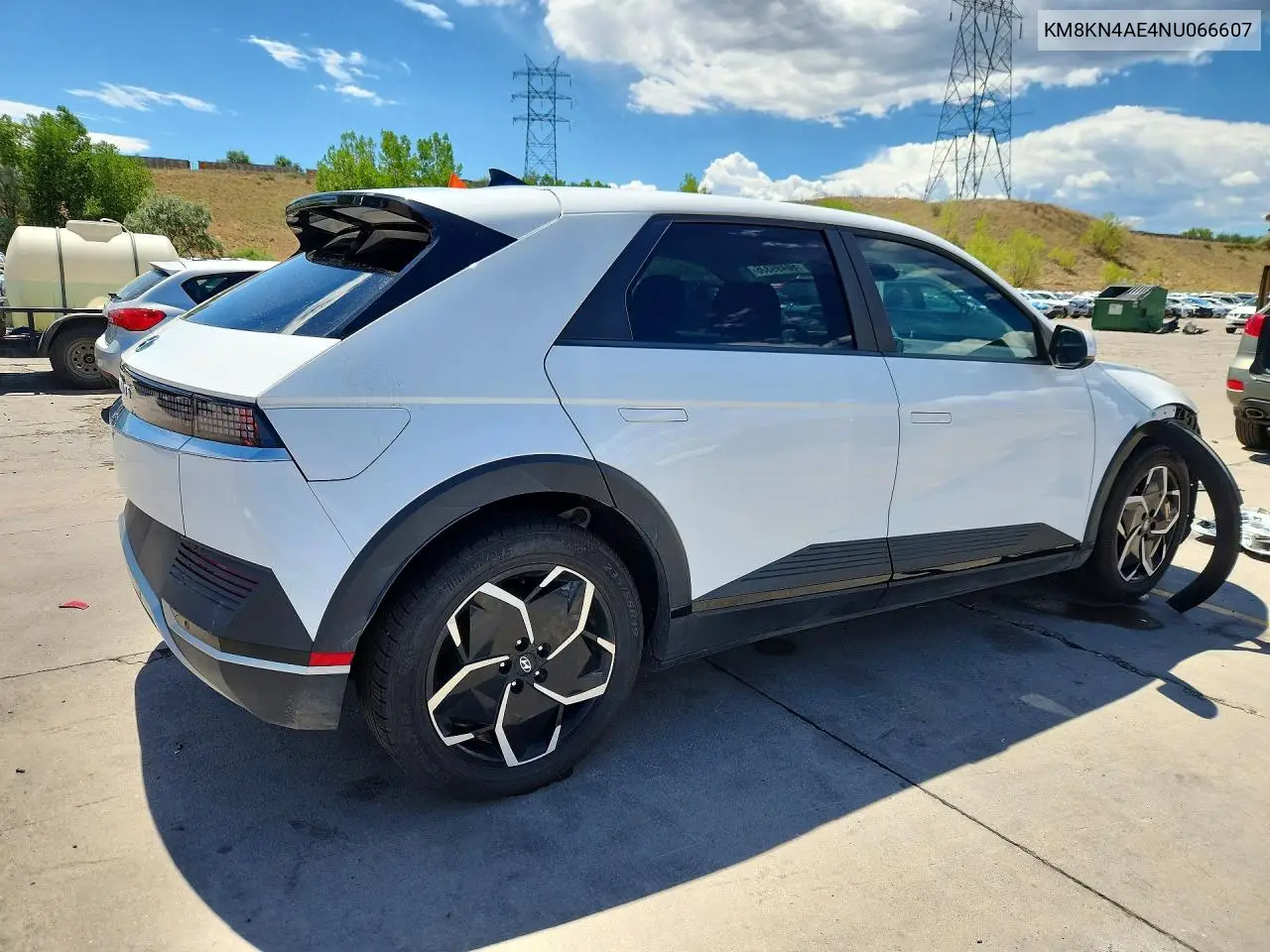 2022 Hyundai Ioniq 5 Sel VIN: KM8KN4AE4NU066607 Lot: 60499306