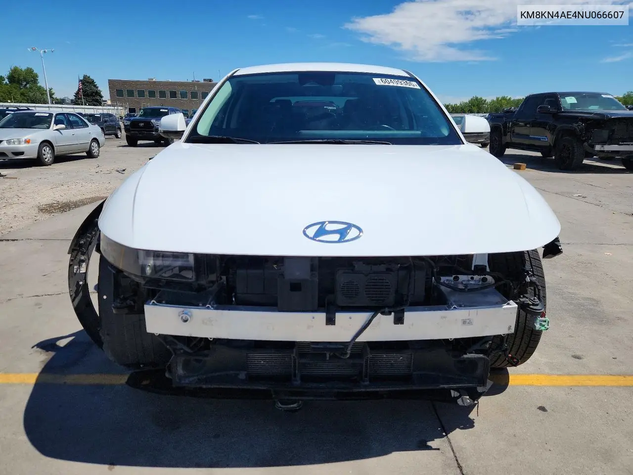 2022 Hyundai Ioniq 5 Sel VIN: KM8KN4AE4NU066607 Lot: 60499306
