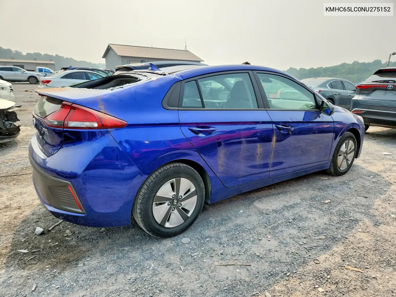 2022 Hyundai Ioniq Blue VIN: KMHC65LC0NU275152 Lot: 60788656