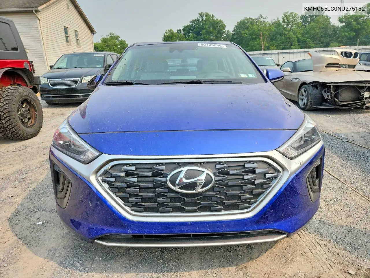 2022 Hyundai Ioniq Blue VIN: KMHC65LC0NU275152 Lot: 60788656