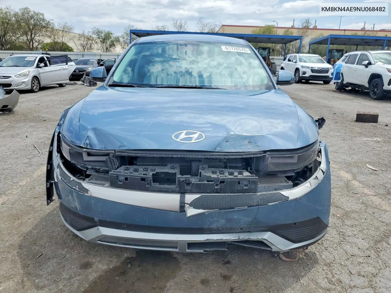 2022 Hyundai Ioniq 5 Sel VIN: KM8KN4AE9NU068482 Lot: 61726576