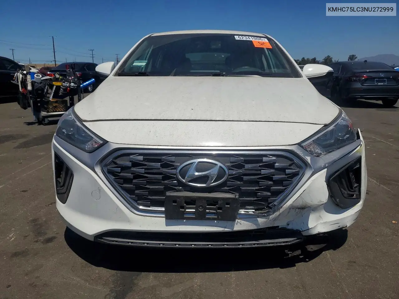 2022 Hyundai Ioniq Se VIN: KMHC75LC3NU272999 Lot: 62341006