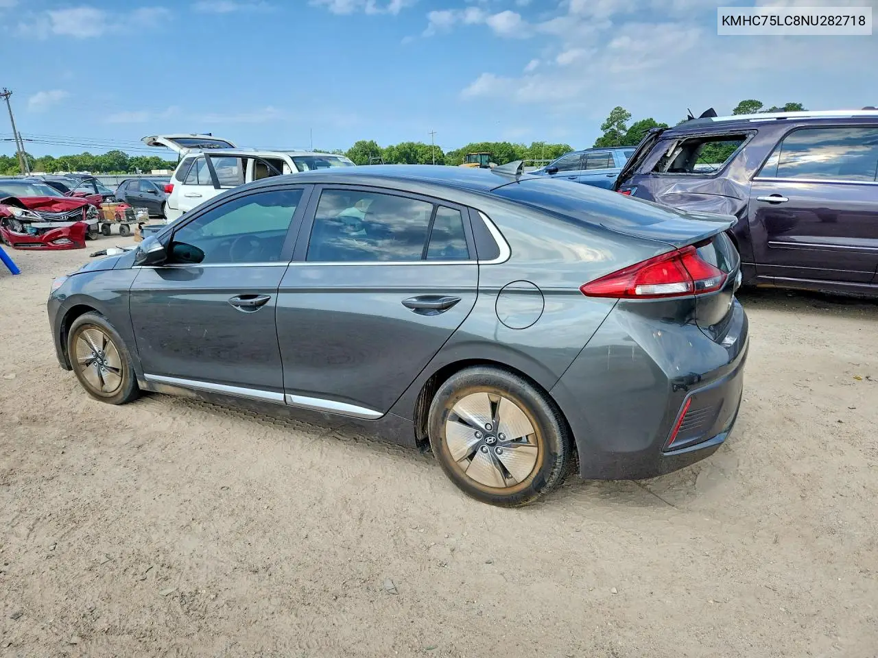 2022 Hyundai Ioniq Se VIN: KMHC75LC8NU282718 Lot: 73345395