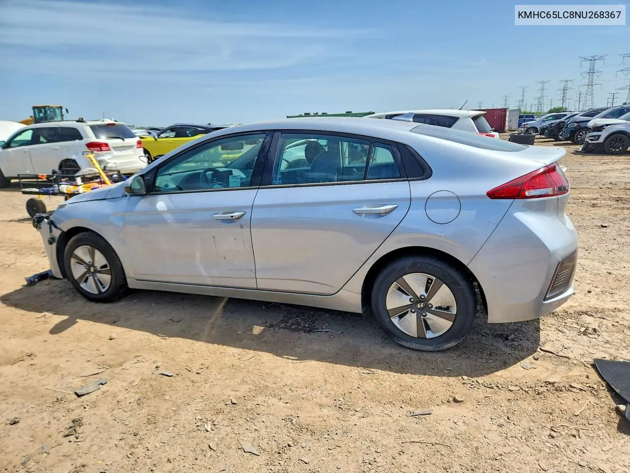 2022 Hyundai Ioniq Ultimate VIN: KMHC65LC8NU268367 Lot: 85452675