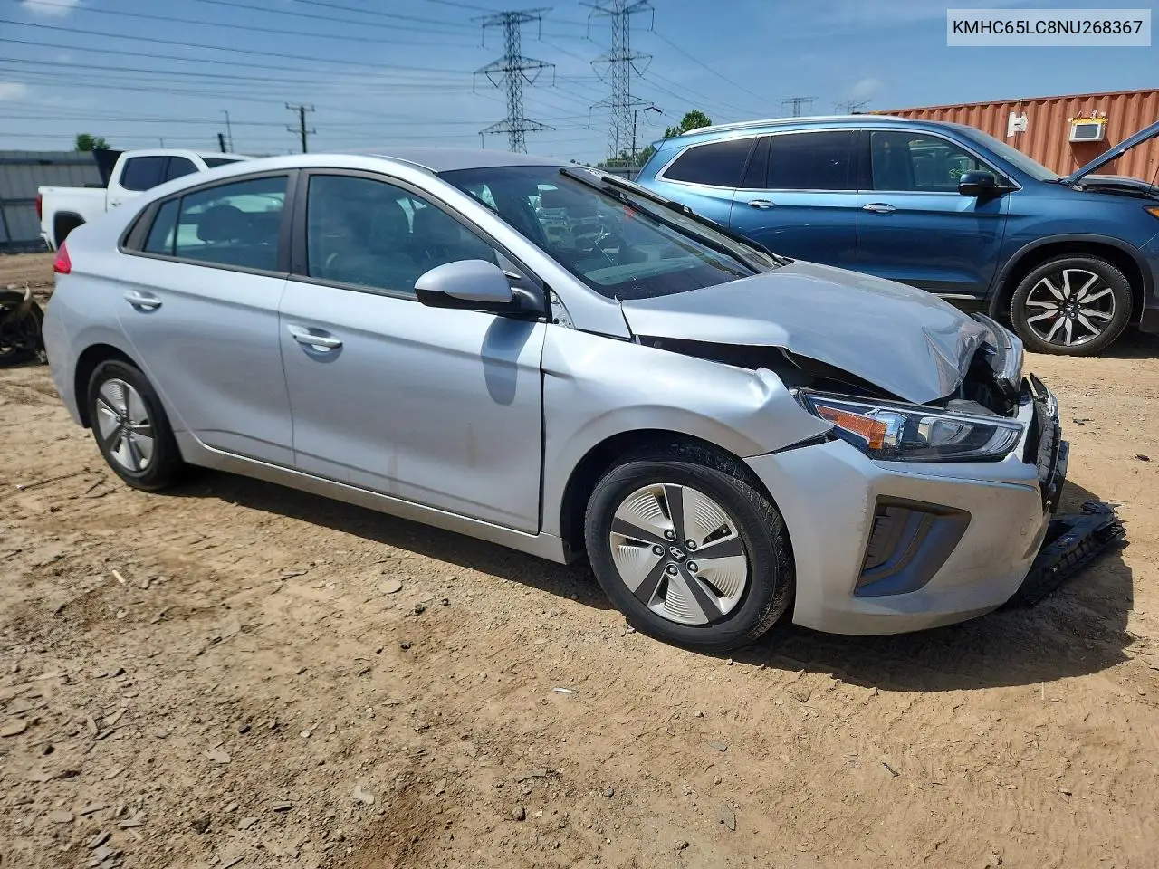 2022 Hyundai Ioniq Ultimate VIN: KMHC65LC8NU268367 Lot: 85452675