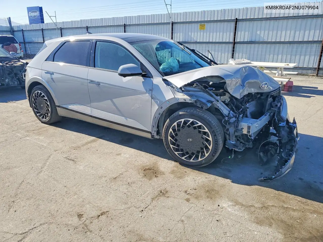 2022 Hyundai Ioniq 5 Limited VIN: KM8KRDAF2NU079904 Lot: 85793025