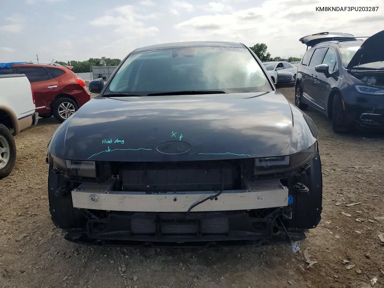 2023 Hyundai Ioniq 5 Sel VIN: KM8KNDAF3PU203287 Lot: 56783326