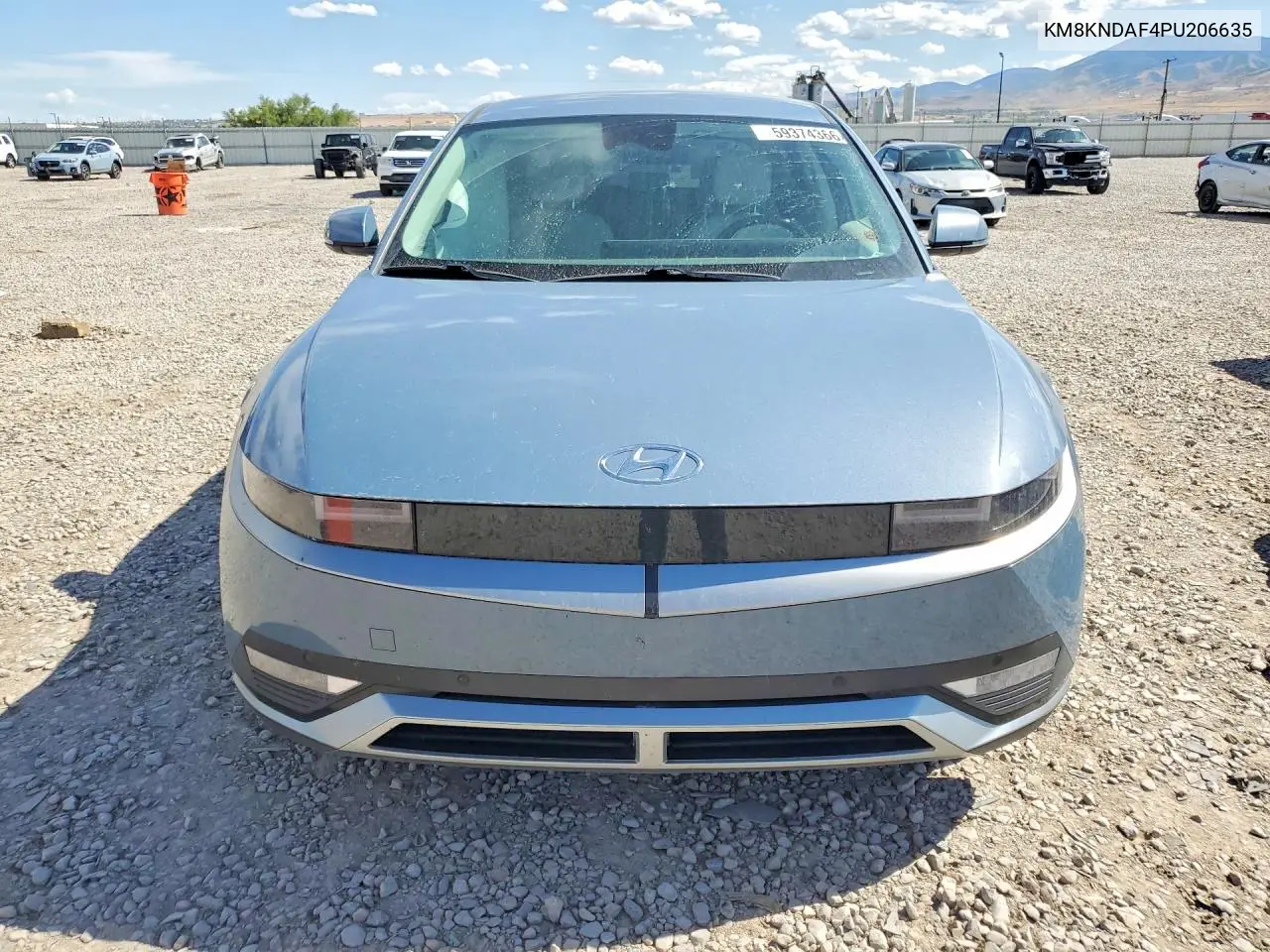 2023 Hyundai Ioniq 5 Sel VIN: KM8KNDAF4PU206635 Lot: 59374366