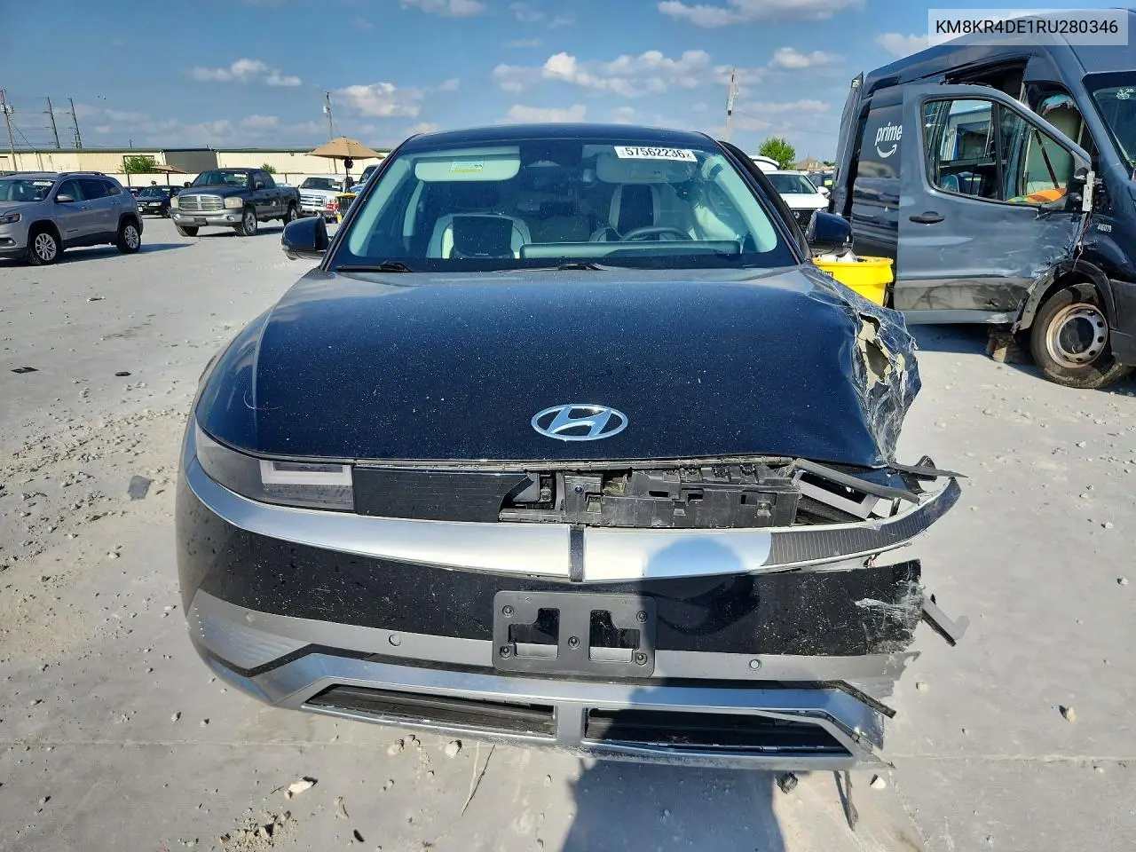 2024 Hyundai Ioniq 5 Limited VIN: KM8KR4DE1RU280346 Lot: 57562236