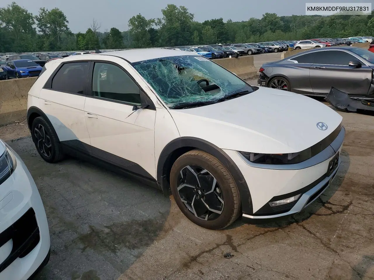 2024 Hyundai Ioniq 5 Se VIN: KM8KMDDF9RU317831 Lot: 60580326