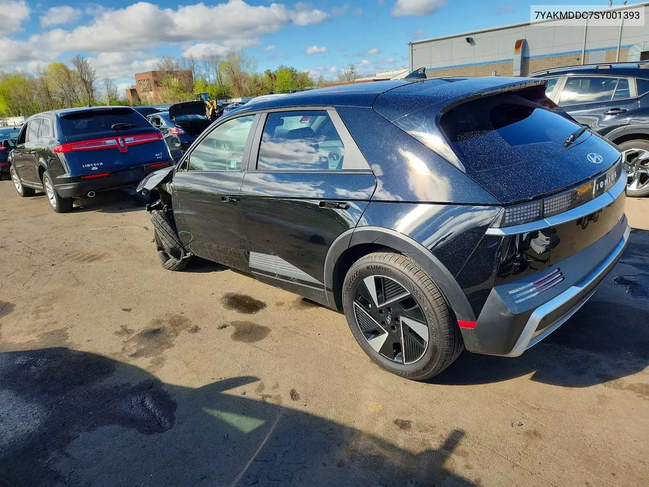 2025 Hyundai Ioniq 5 Se VIN: 7YAKMDDC7SY001393 Lot: 49961556