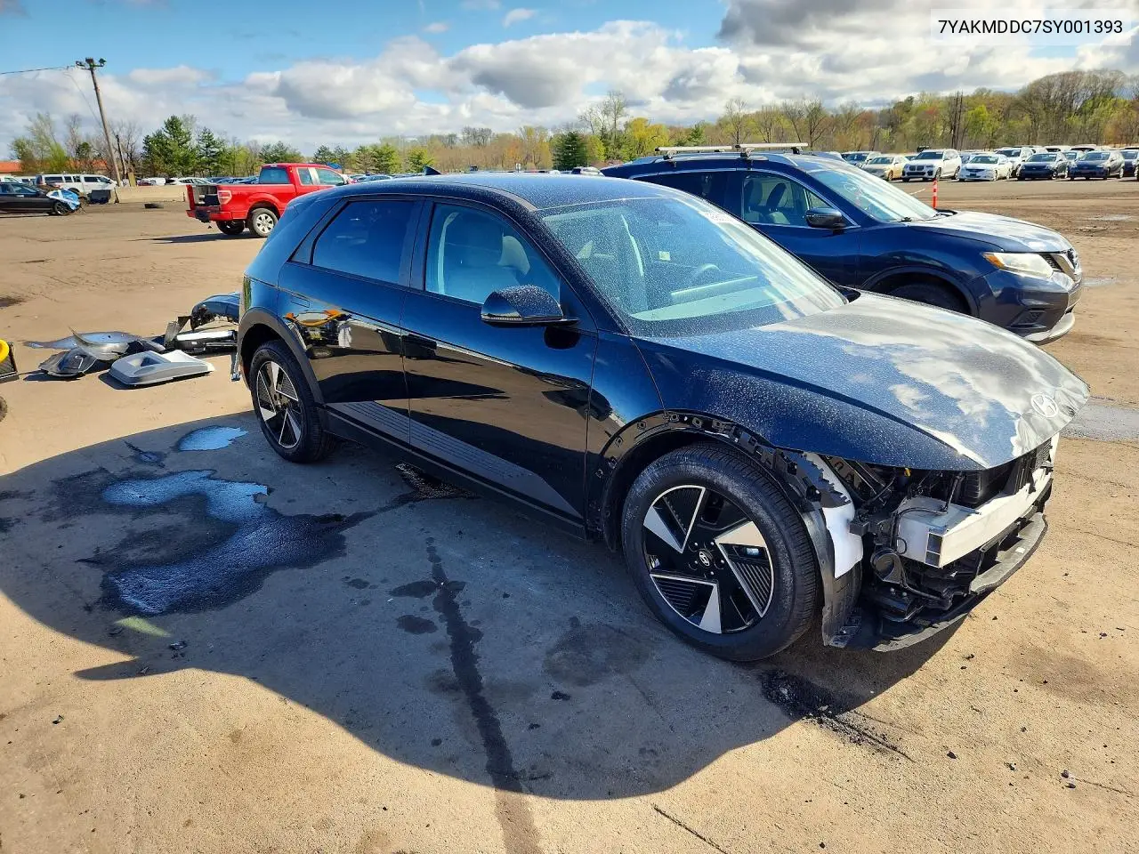 2025 Hyundai Ioniq 5 Se VIN: 7YAKMDDC7SY001393 Lot: 49961556
