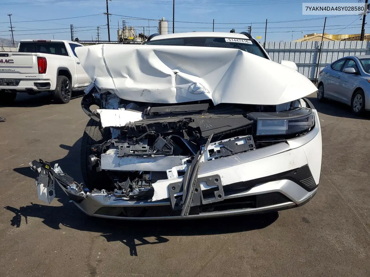 2025 Hyundai Ioniq 5 Sel VIN: 7YAKN4DA4SY028580 Lot: 51447416
