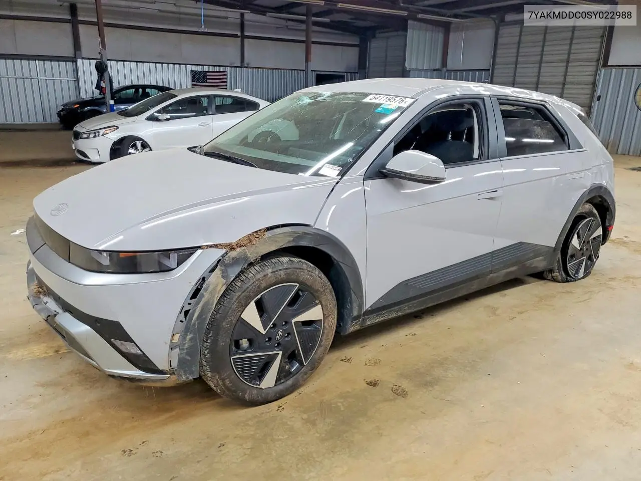2025 Hyundai Ioniq 5 Se VIN: 7YAKMDDC0SY022988 Lot: 54119576